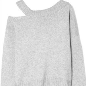 Vince Cashmere Sweater L Open Shoulder